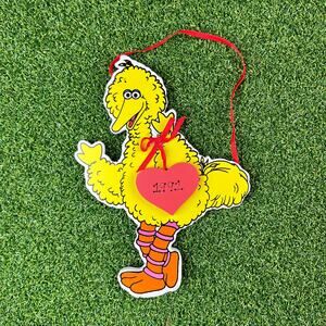 Vintage 1991 Jim Henson Sesame Street Big Bird Ornament